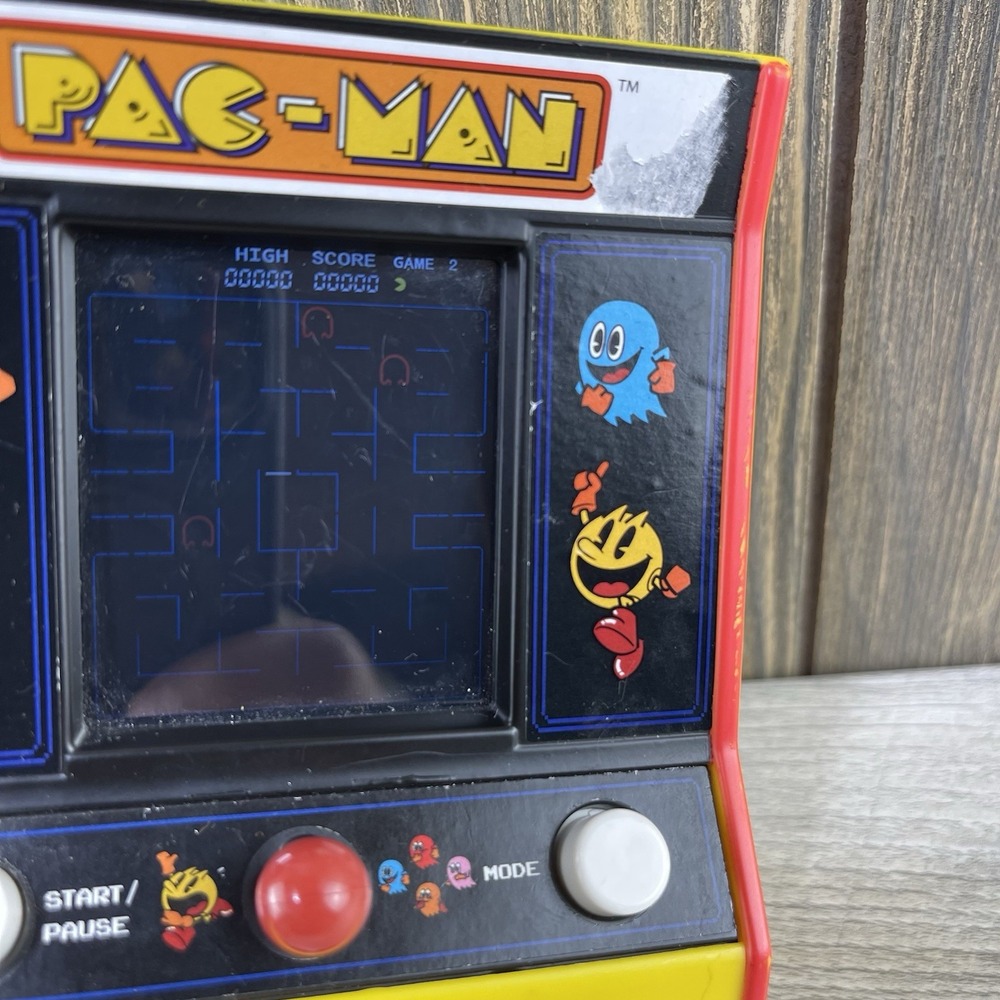 Pac-Man Retro Mini Arcade Machine Bandai Namco 2019 Tested Working - Picture 3 of 16